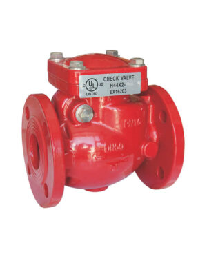 Flanged swing check valve