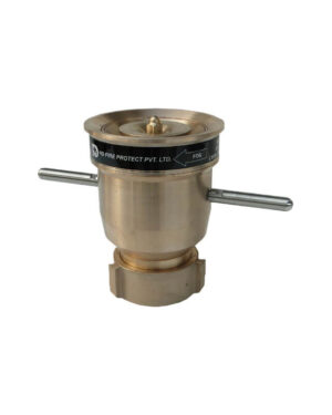 Constant gallonage non self-inducting foam monitor nozzle (Bronze)