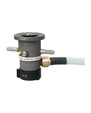 Constant gallonage self-inducting foam monitor nozzle (ISO)