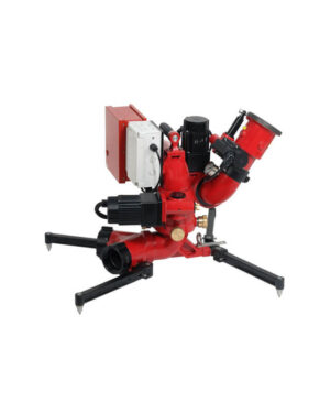 Dual-purpose electrical remote control portable ground foam monitor