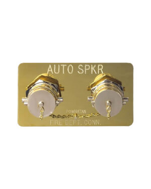 Flush fire department inlet connection (Clapper body)