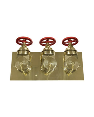 Flush fire pump test connection (With valves)