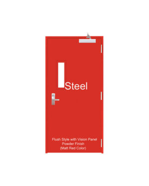 Swinging-type steel fire rated door