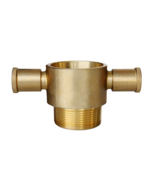 Double lugs BS336 adapter with male thread