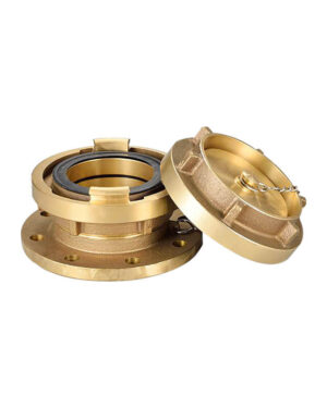 Storz adapter with flange