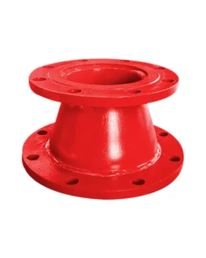 Flanged concentric reducer