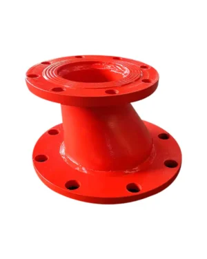 Flanged eccentric reducer