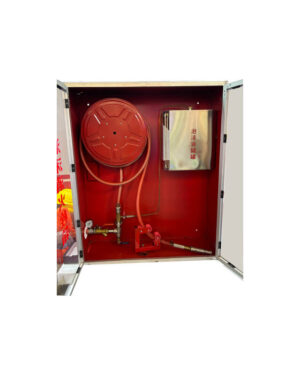 Foam fire cabinet (Foam system + fire hose reel + extinguisher)