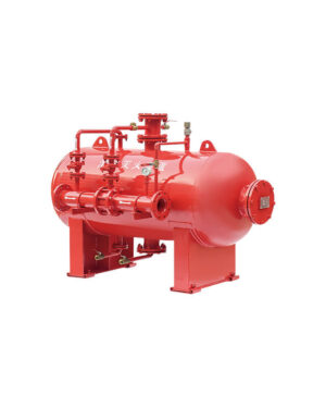 Horizontal bladder tank (Bladder tank foam proportioning system)