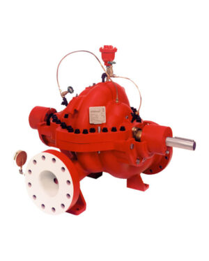 Horizontal split case fire pump