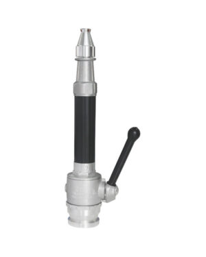 Lever operated hand-held branchpipe