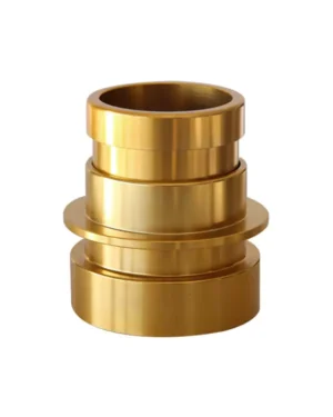 Machino hose connector with female thread