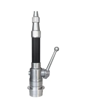 Machino lever operated hand-held branchpipe