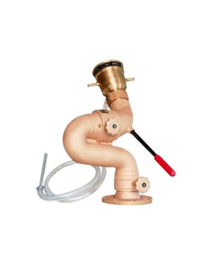 Manual operated lever control foam monitor (500 to 1000 GPM)