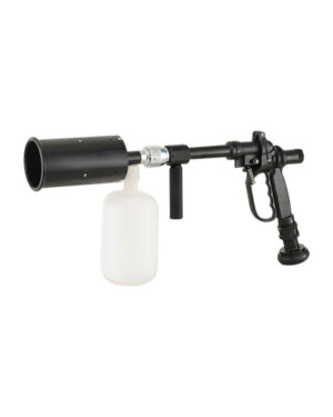 Self-inducting air-aspirating foam nozzle (Pistol grip)
