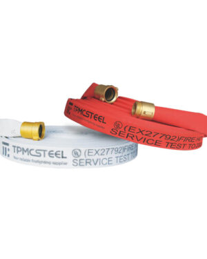 Single jacket fire hose