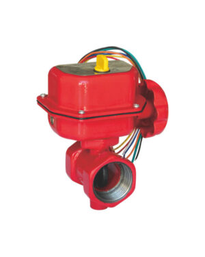 Threaded butterfly valve (Gear actuator & tamper switch)