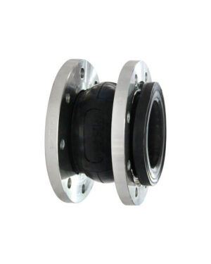 Single sphere rubber expansion joint