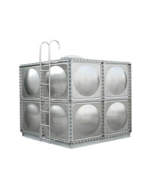 Galvanized steel fire protection water tank