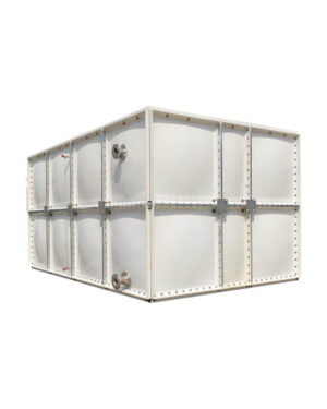 GRP fire protection water tank