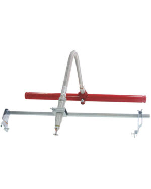 Unbraided flexible sprinkler hose and fittings assembly