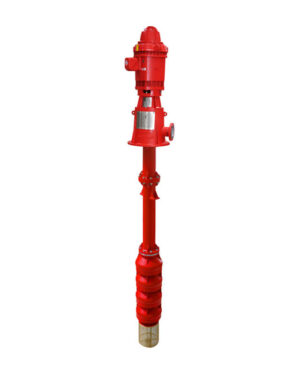 Vertical turbine fire pump